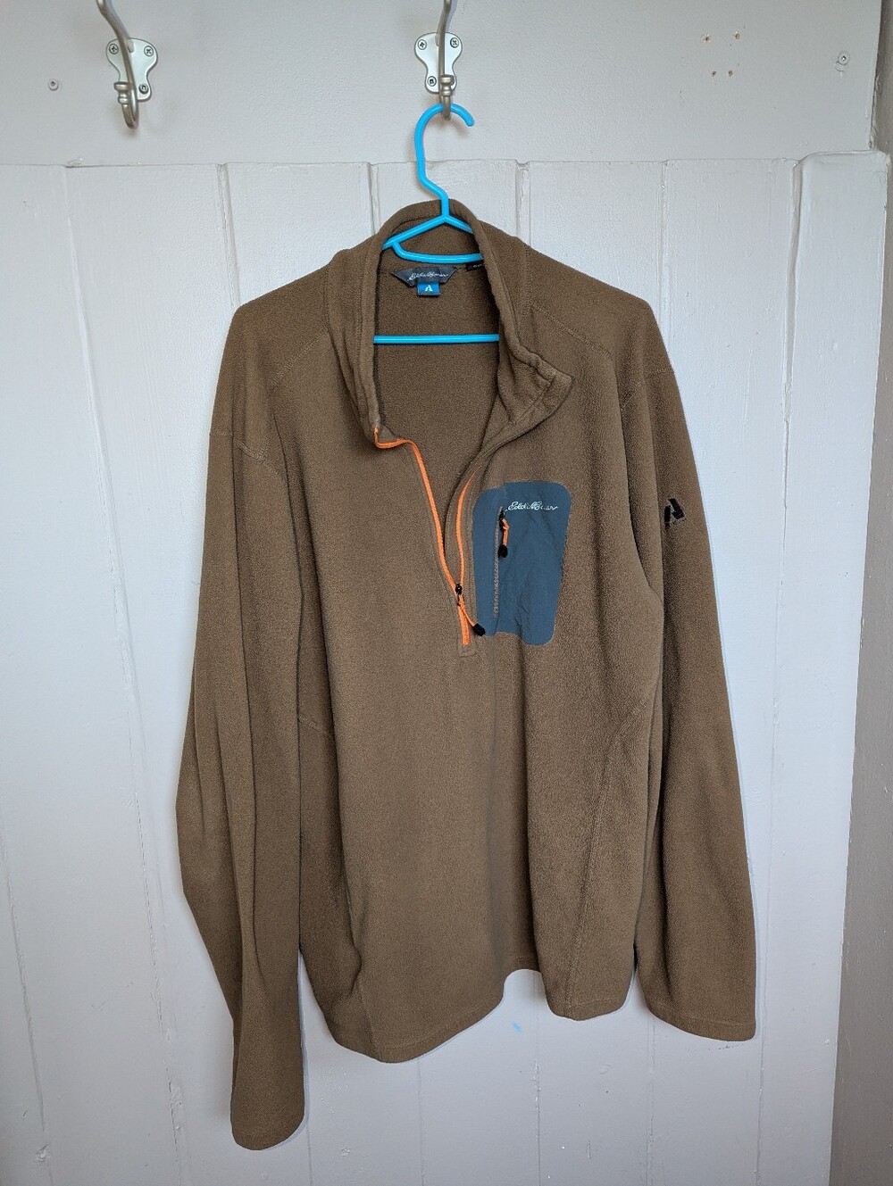 Eddie Bauer Caramel Brown Polartec Fleece Jacket